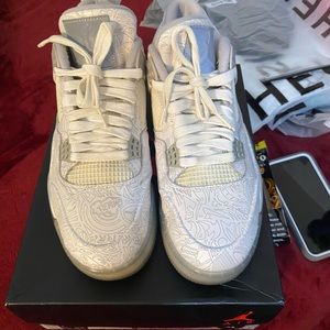 Jordan 4 laser